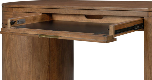 Aspen Home Caden Spiced Caramel 64-Inch Single Pedestal Desk
