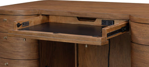 Aspen Home Caden Spiced Caramel 66-Inch Executive Desk