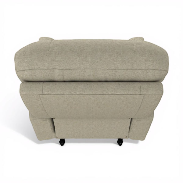 Best Chair Nika Manual Fabric Rocker Recliner in Cappucino
