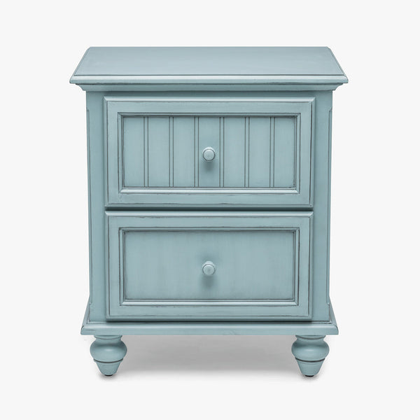 Seawinds Monaco 2-Drawer Nightstand Bleu Finish