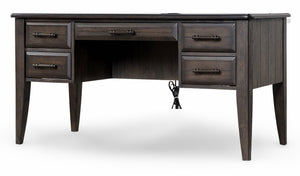 Heritage Serenity Bellamy Lane Mahogany 5-Drawer Desk with USB