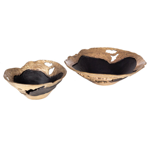 Surya Ambrosia Metal Deco Bowl Set