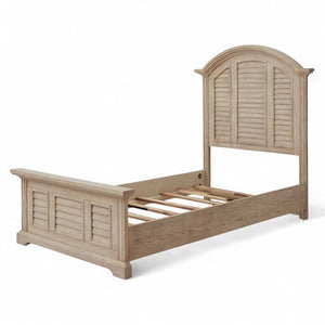 American Woodcrafters Heritage Coast Twin Panel Headboard Sea Oat