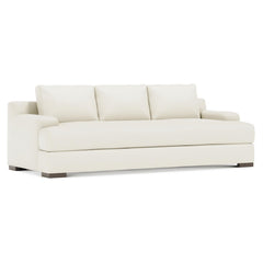 Bernhardt Andie Leather Sofa Without Pillows