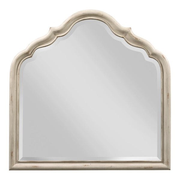 American Drew Cambric Creme Vignette Serpentine Mirror