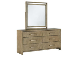American Woodcrafters Arlington Mirror Nutmeg
