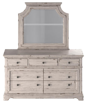 American Woodcrafters Providence 7-Drawer Dresser Antique White