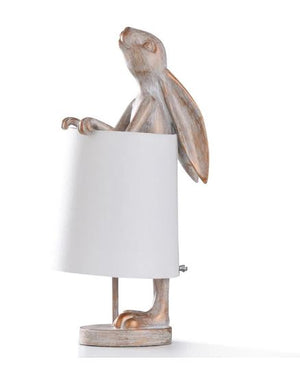 Style Craft Rabbit Figurine Lamp