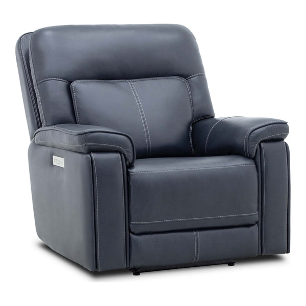 Moto Motion Harmony Recliner with Home Theater Immersive Multi Media, Air Massage, 3-Zone Heating & Zero Gravity In Sorrento Ocean Leather