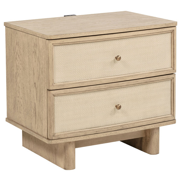 Kailani Beige Oak 5-Piece Queen Bedroom Set