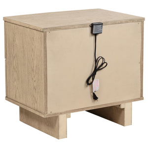 Kailani Beige Oak 5-Piece Queen Bedroom Set