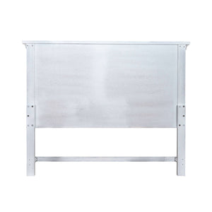 Liberty Furniture River Place Queen Mansion Panel Headboard in Riverstone White