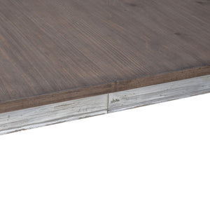 Liberty Furniture River Place Rectangular Dining Table in Riverstone White