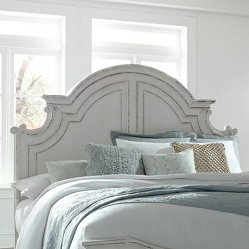Liberty King Upholstered Panel Bed Magnolia Manor