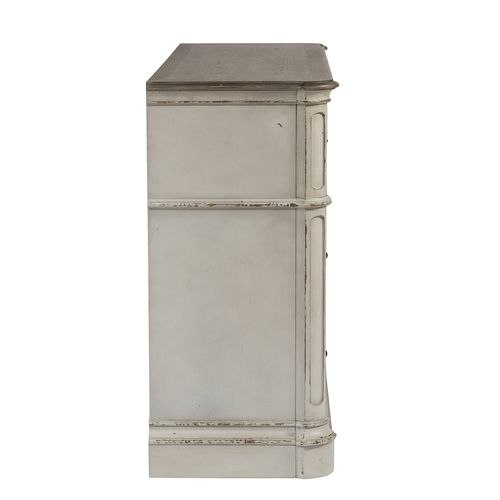 Liberty Furniture Magnolia Manor Antique White 7-Drawer Dresser