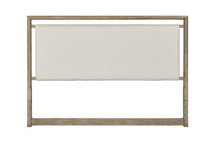 American Woodcrafters Arlington King Upholstered Headboard Nutmeg