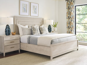 Tommy Bahama Home Copacabana Las Brisas King Panel Headboard in Alabaster