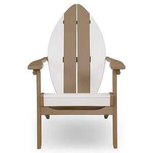 John Thomas Parks Outdoor Living Cape May Folding Surfboard Adirondack Chair