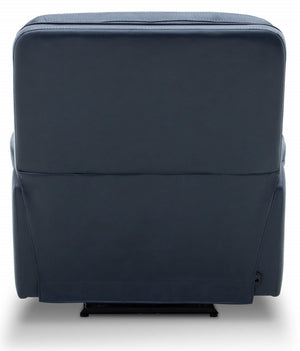 Moto Motion Harmony Recliner with Home Theater Immersive Multi Media, Air Massage, 3-Zone Heating & Zero Gravity In Sorrento Ocean Leather