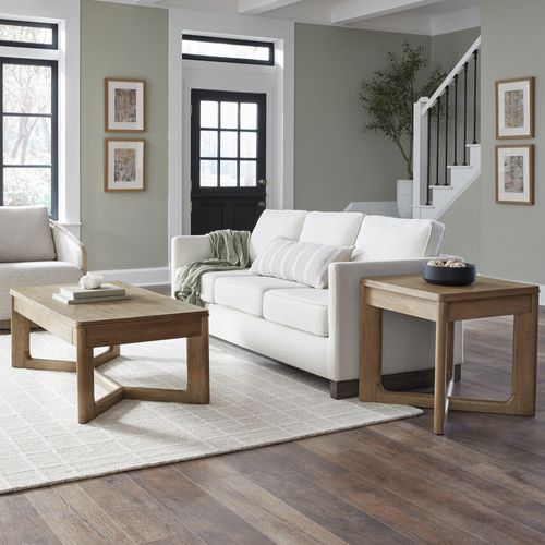 Liberty Ballentine Square End Table in Weathered Bronze