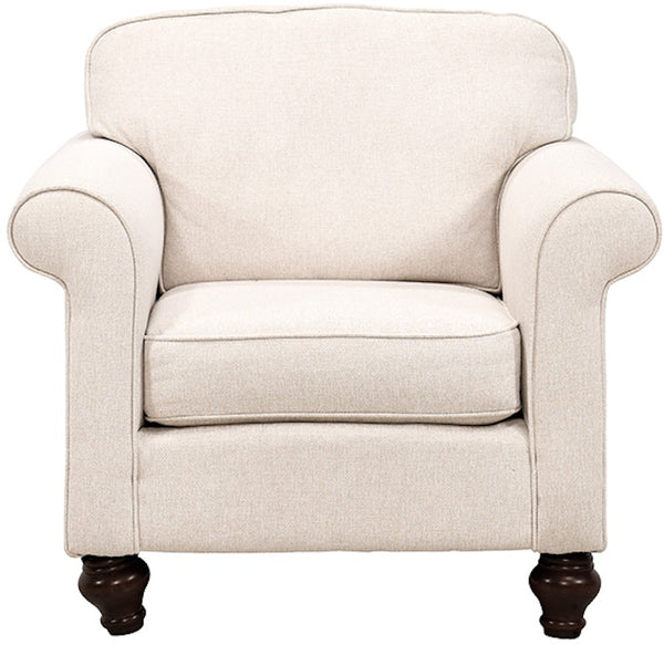 Craftmaster Essentials Casual Stationary Fabric Content Armchair with Manhattan Finish