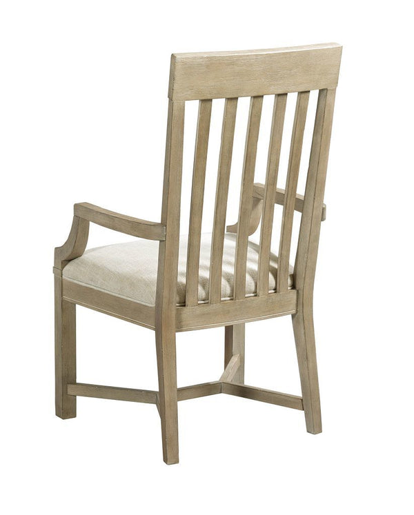 American Drew Litchfield Sun Washed James Armchair Driftwood