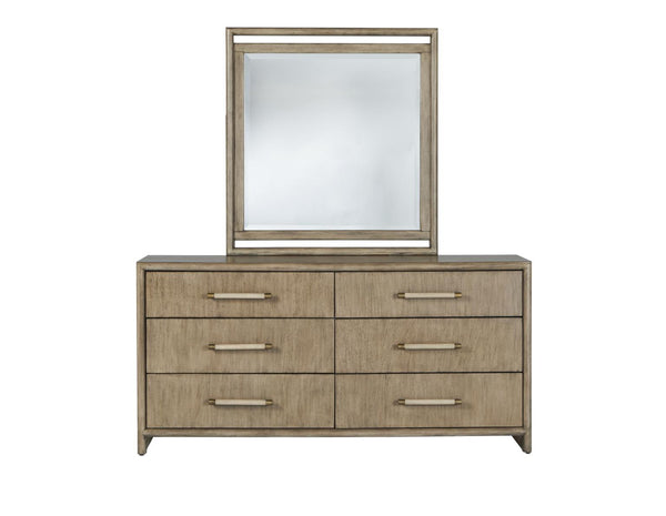 American Woodcrafters Arlington Mirror Nutmeg