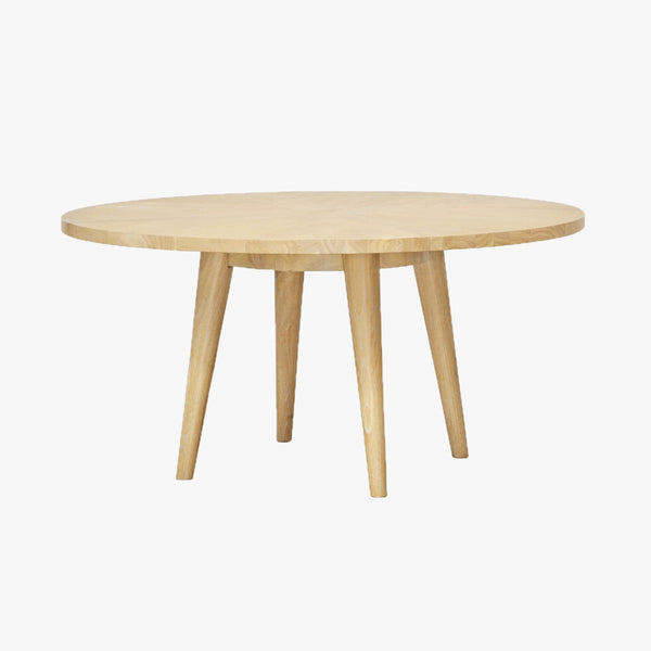 napa furniture aria round dining table & 4 upholstered side chairs set in natural sand