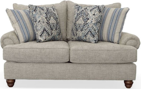 Craftmaster Essentials Kais Fabric Traditional Stationary Loveseat