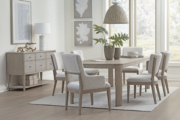 palmetto home the cape rectangle dining table in taupe