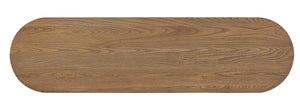 Heritage Serenity Bridges Console Table in Latte Finish