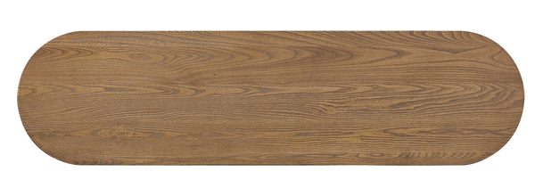 Heritage Serenity Bridges Console Table in Latte Finish