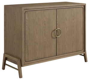 Heritage Serenity 46 Inch 2-Door Server with USB in Latte Finish