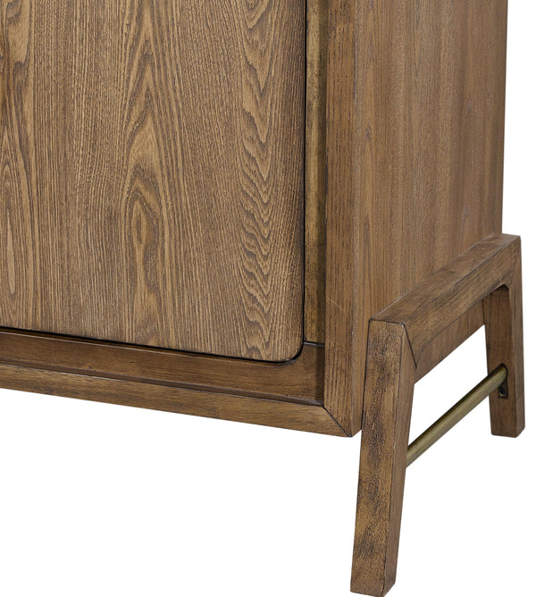 Heritage Serenity 46 Inch 2-Door Server with USB in Latte Finish