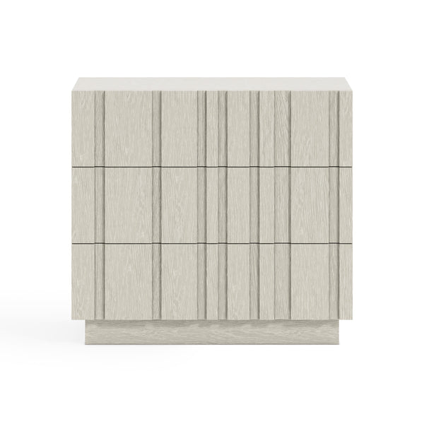 Bernhardt Tempo 3-Drawer Nightstand with Larza Finish