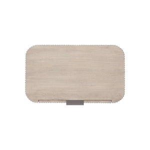 Bernhardt Lucerne Large 3-Drawer Nightstand in Alba Finish with USB Charging