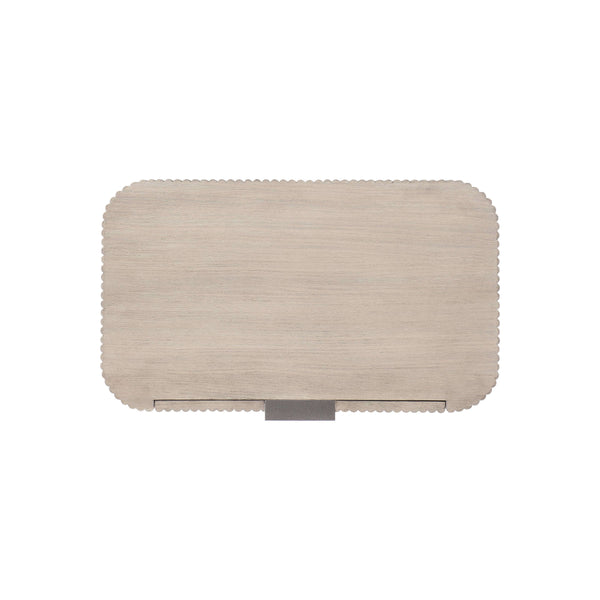 Bernhardt Lucerne Large 3-Drawer Nightstand in Alba Finish with USB Charging