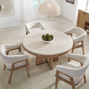 Parkerhouse Escape 54-Inch Round Natural Dining Table