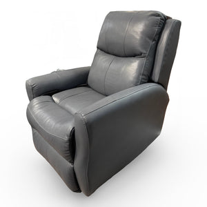 Southern Motion Fame Maximus Blue Sky Leather Power Rocker Recliner