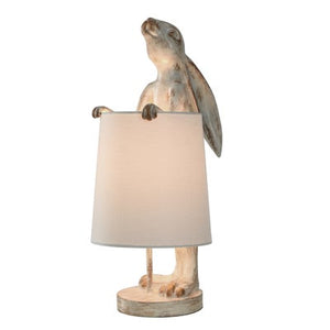Style Craft Rabbit Figurine Lamp