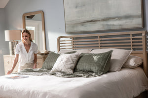 Seawinds Monterey Sandstone Queen Headboard