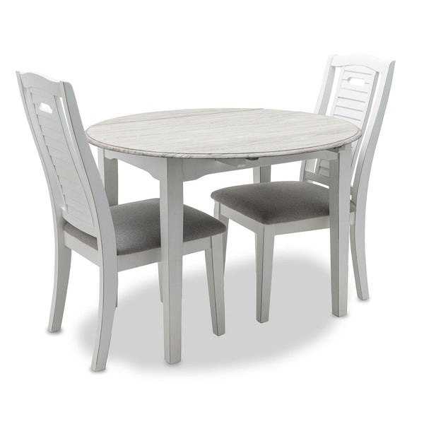 Seawinds Islamorada Drop Leaf Dining Table Dapple Grey Finish
