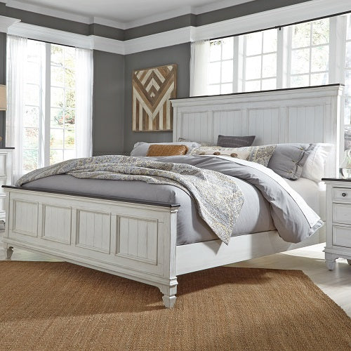 Liberty Complete King Panel Bed Cottage Park