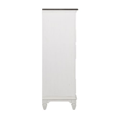 Liberty Furniture Allyson Park Wire Brushed White 5-Drawer Chest