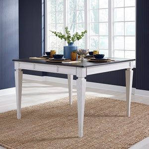 Liberty Furniture Allyson Park Wire Brushed White Counter-Height Leg Table
