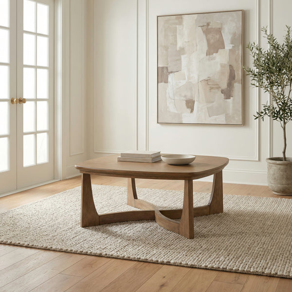Liberty Furniture Bexley Cocktail Table in Tuscan Brown