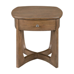 Liberty Furniture Bexley End Table in Tuscan Brown