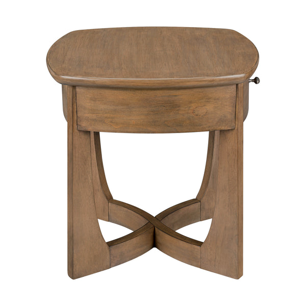 Liberty Furniture Bexley End Table in Tuscan Brown