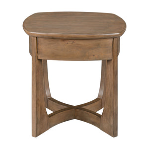 Liberty Furniture Bexley End Table in Tuscan Brown