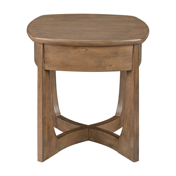 Liberty Furniture Bexley End Table in Tuscan Brown